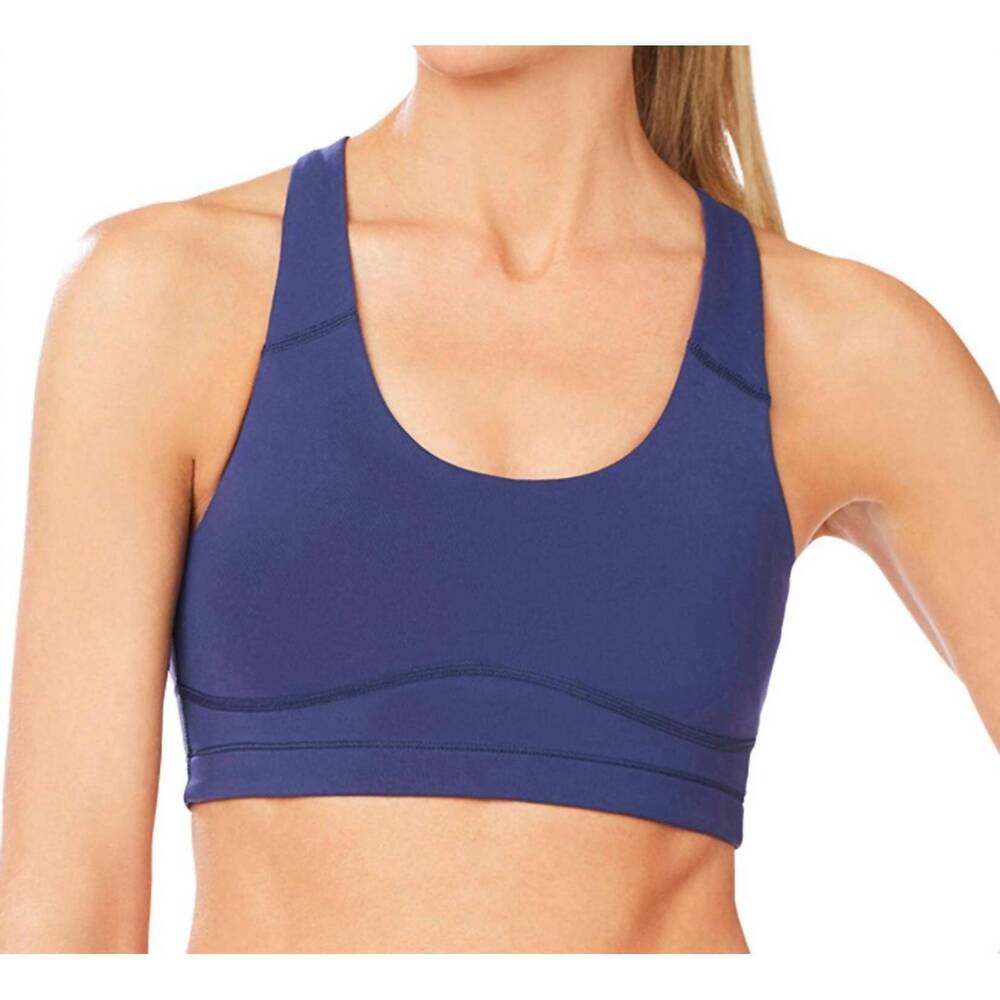 NEW SHAPE ACTIVE low impact chi sports bra in patriot blue
